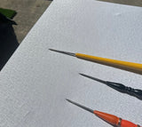 Trio of Hand Made Lawn Darts Sculptures