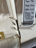 White Leather Pelican the Original Florida Keys Handbag