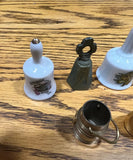 Instant Collection of Miniature Vintage Bells- Set of 8