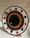1970s Fitz and Floyd Poker Night/Game Night Ceramic Plate