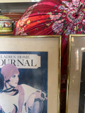 Pair of Ladies Home Journal Magazine Covers, Framed