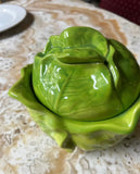 Vintage Ceramic Holland Cabbage Bowl With Matching Lid