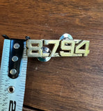 Vintage Gold-Toned VFW "8794" Lapel Pin