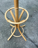 Blond Bentwood Hat Coat Rack