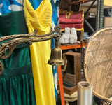 Vintage Brass Double Sided Floor Lamp
