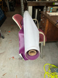 Large Roll of Bright Purple Leather Fabric- Sold by Yard or Roll