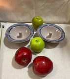 Paris Maine Blue and White Apple Dishes