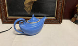 Hall Blue Vintage Ceramic Teapot