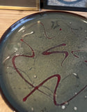 Abstract Pottery Splatter Paint Style Tray
