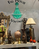 Vintage Brass Etched Teapot