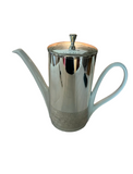 Ceramic Tea Pot With Silver Felted Cover and Lid