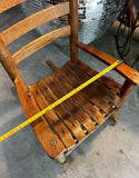 Petite Children’s Wooden Vintage Rocking Chair