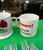 Pair of Ceramic Secretary Mugs