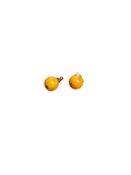 Pair of Yellow 80's Earrings