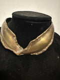 Solid Brass Twisted Chocker/Necklace