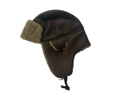 Vintage Colombia Brown Winter Trapper Hat