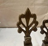 Trio of Brass Decorative Finials