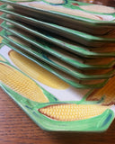 Collection of Ceramic Corn Serving Dishes- Set of 7