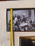 Trio of Simple Black and White Photos and Gold Frames