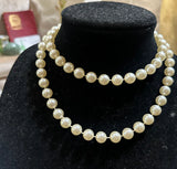 Vintage Simple Pearl Double Layered Necklace