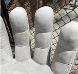 Pair of Concrete Hand Chairs