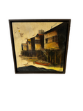 Small Mid-Century Style Painted Signed Irwin