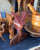 Hand Carved African Wooden Sculpture