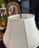 Bright Blue Tall Table Lamp