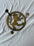 Brass Lion Standing Serving Dish