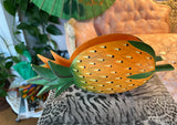 Wooden Painted Pineapple Napkin Holder/Kitchen Accessory
