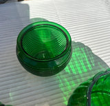 Instant Collection of Green Glass Catchalls
