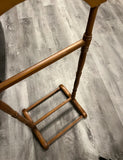 Small Natural Wood Valet