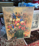 Large Floral Print, Framed