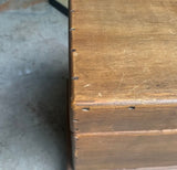 Small Wooden Rustic Style Storage Trunk