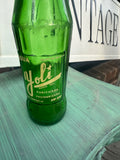 Vintage Mexican Yoli Green Glass Bottle