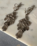 Pair of Sterling Silver Hanging Earrings