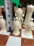 Ceramic Chess Pieces Complete Set +2 Extra
