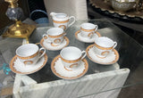 Vintage Bavarian Design Tea Set