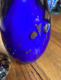 Pair of Blue Glass Paperweights