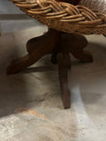 Vintage Wooden Sewing Side Table