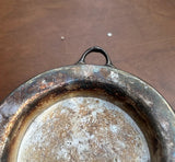 Small Round Silver Footed Ashtray