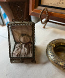Instant Collection of Brass Pieces- Display Box, Ashtray, Frame