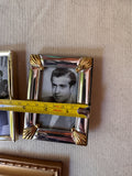Collection of Small Gold Picture Frames- Set of 5