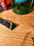 Small Brass Purple Stone and Brass Paper Weight