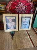 Pair of Ladies Home Journal Magazine Covers, Framed
