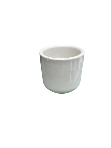 Small White Ceramic Heavy Catchall