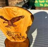 Alaska Wooden Photo Prop