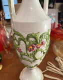 Trellis Ivy Design Floral Lamp
