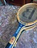 Collection of Vintage Wooden Bancroft Tennis Rackets- Set of 4