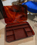 Small Vintage Tortoiseshell Jewelry Box